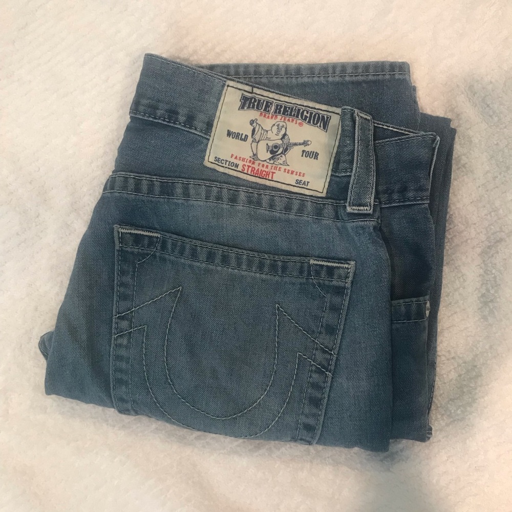 True Religion Ricky Straight Leg Jeans